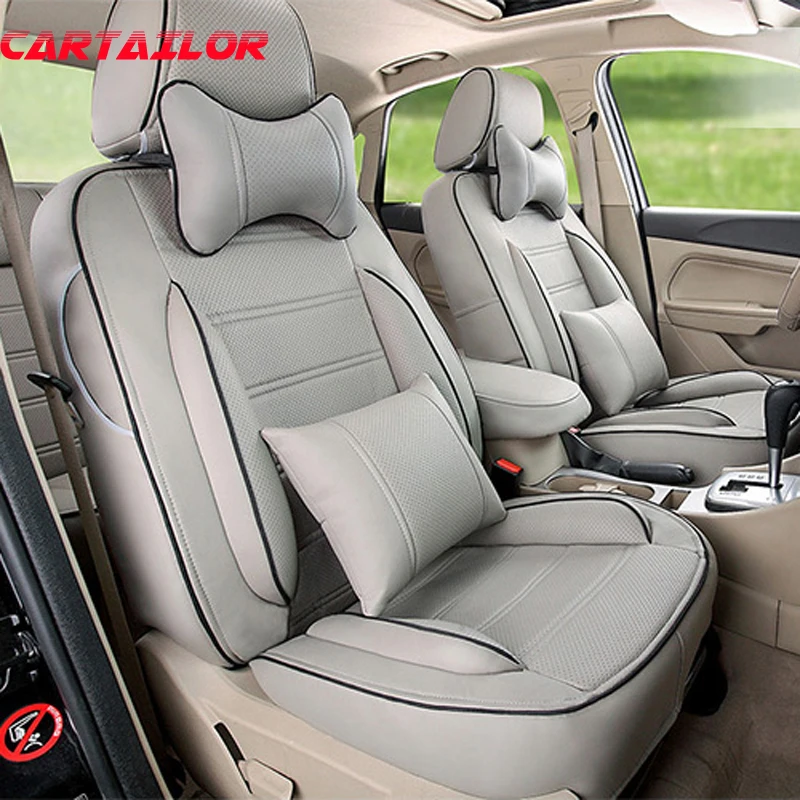 

CARTAILOR PU Leather Automobiles Seat Cover for Mazda CX-5 2012 2013 Accessories Car Seat Cushion Custom Auto Supports 15PCS/Set