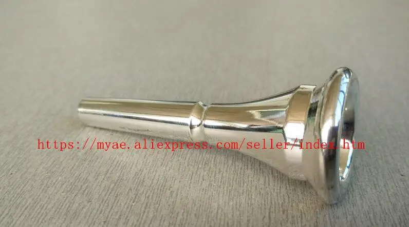 Horn mouthpiece, horn mouthpiece, silver plated pure copper flute head,