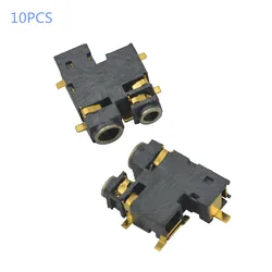 Conector de auriculares para Motorola CP040, CP180, GP3688, GP3188, EP450, radio bidireccional portátil, 10 unids/lote