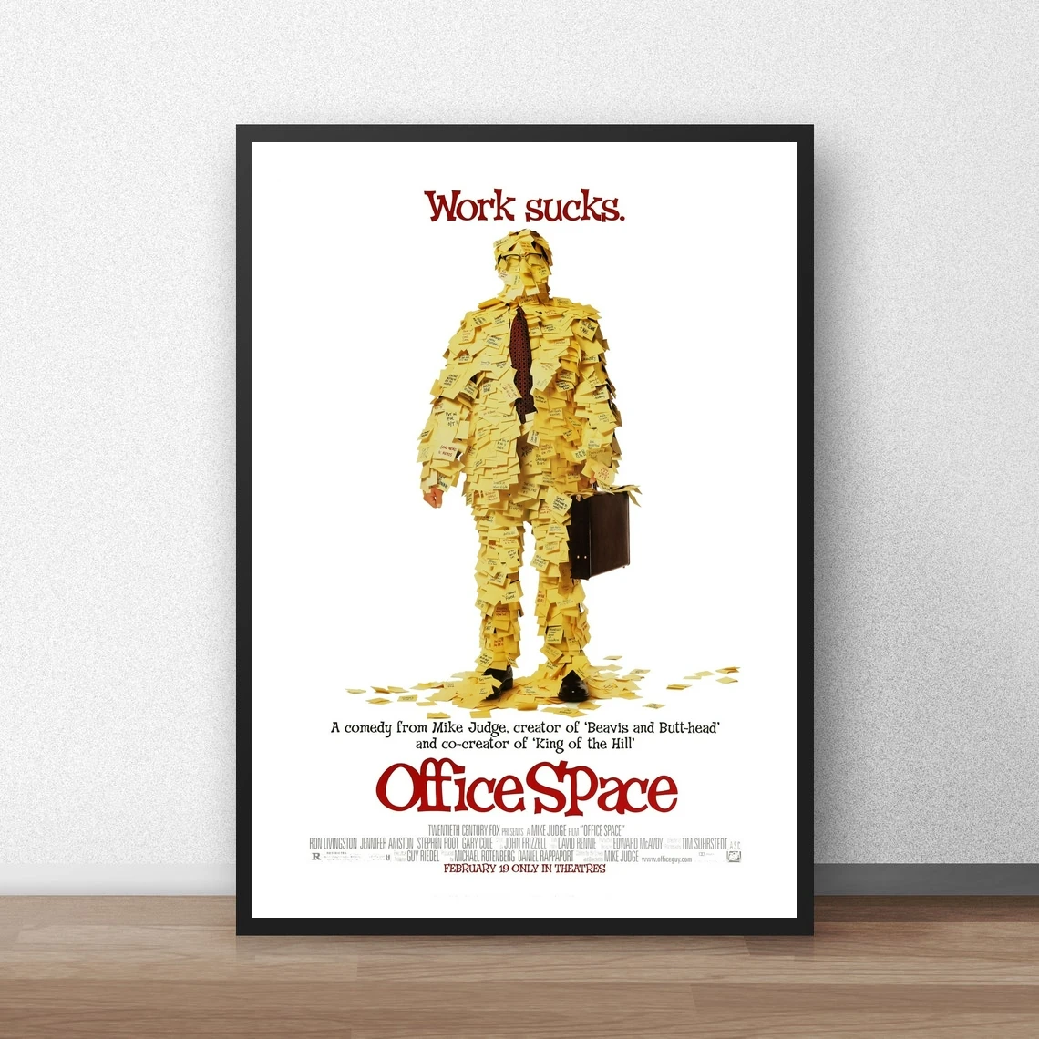 

Office Space Classic Movie Poster Canvas Art Print Home Decoration Wall Painting ( No Frame )