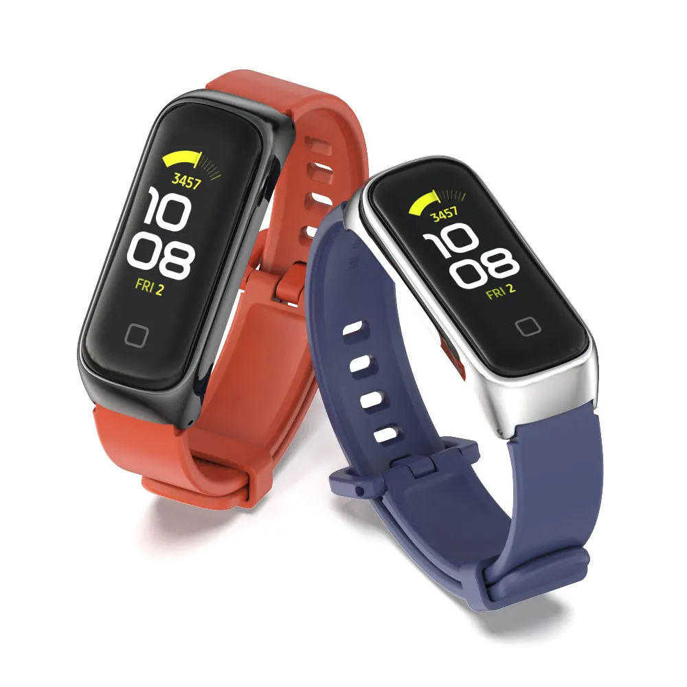 Dây Quai Ngang Cho Galaxy Fit 2 Ốp Da Correa Samsung Phù Hợp Với 2 Puseira Đeo Tay Dây Đeo Thông Minh Ban Nhạc Phụ Kiện Dây Đeo