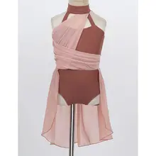 Girls Ballet Dress with Ruffles #4