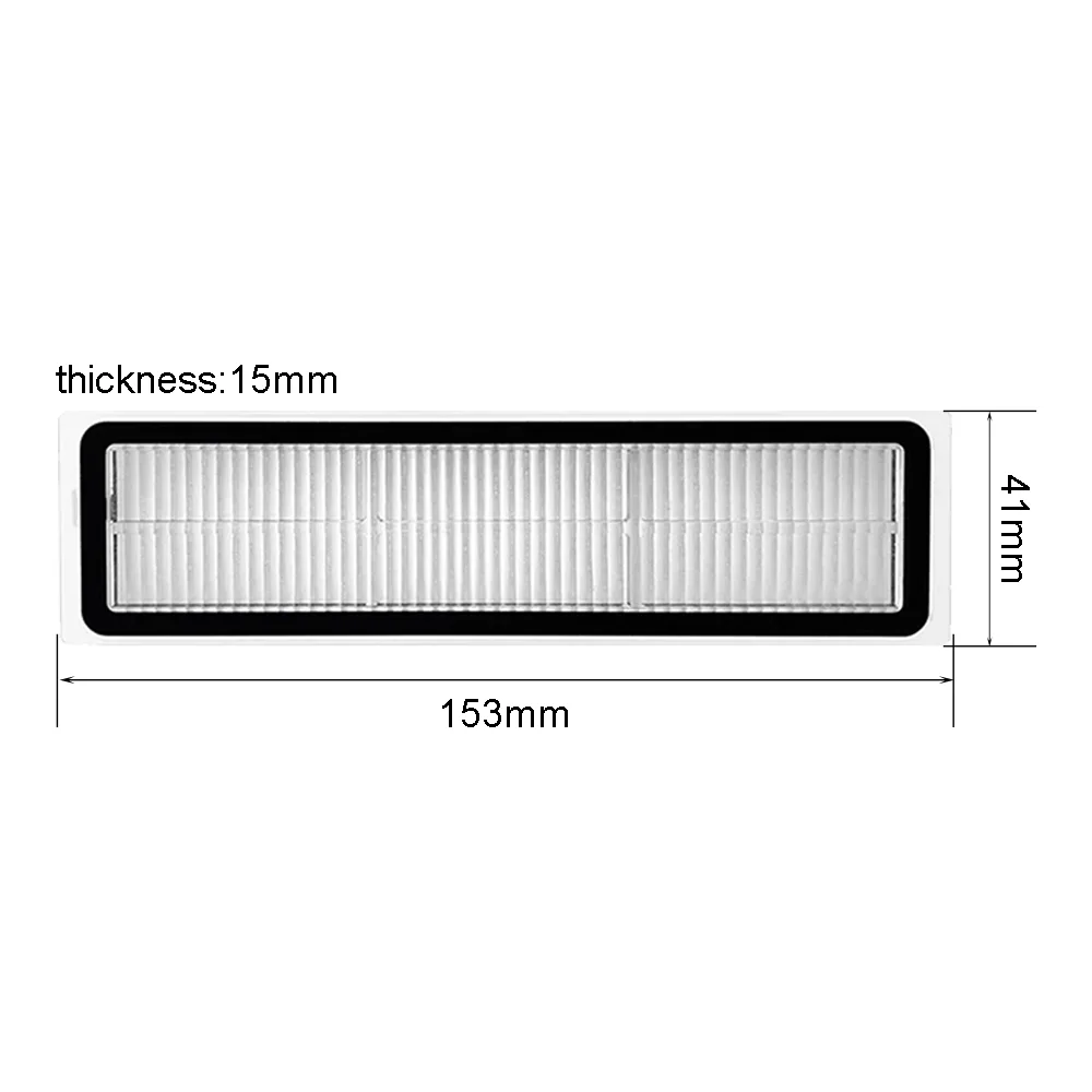 Фильтр НЕРА для пылесоса Xiaomi Dreame Bot L10 Pro D9 RLS3, Аксессуары для пылесоса, роллер, основная боковая щетка, тряпка для швабры, запасные части