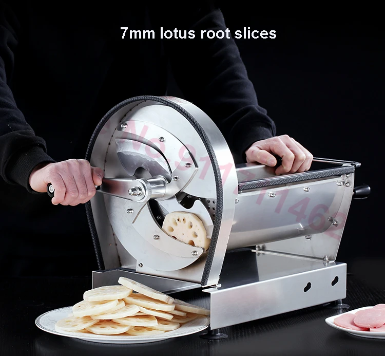 قطاعة بصل قطاعة الخضار لجذور البطاطس واللوتس ، قطاعة طعام حادة من الفولاذ المقاوم للصدأ تقطيع الليمون