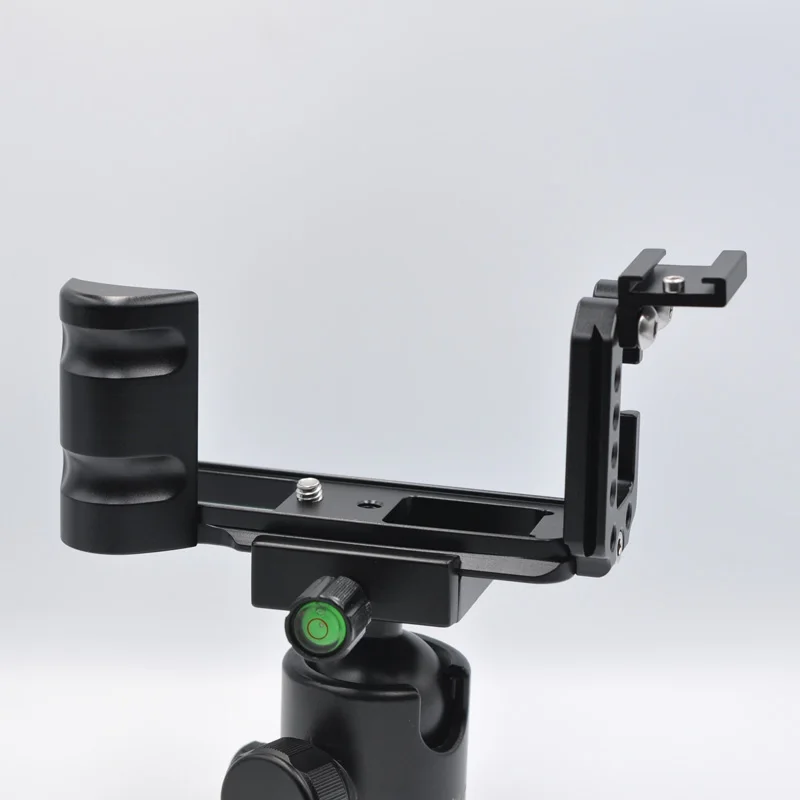 For Fuji X-E3 Fujifilm XE3 Porous Camera L Bracket Hand Grip Quick Release With Hot Shoe Mount