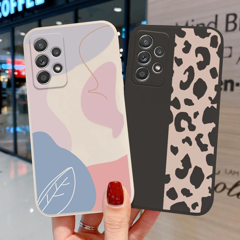 A51 Dành Cho Samsung A52 Dành Cho Samsung A32 A50 A72 A71 S21 Plus Cực S20 FE A12 A21S S22 cực A52S 5G A53 Bao Mềm Funda