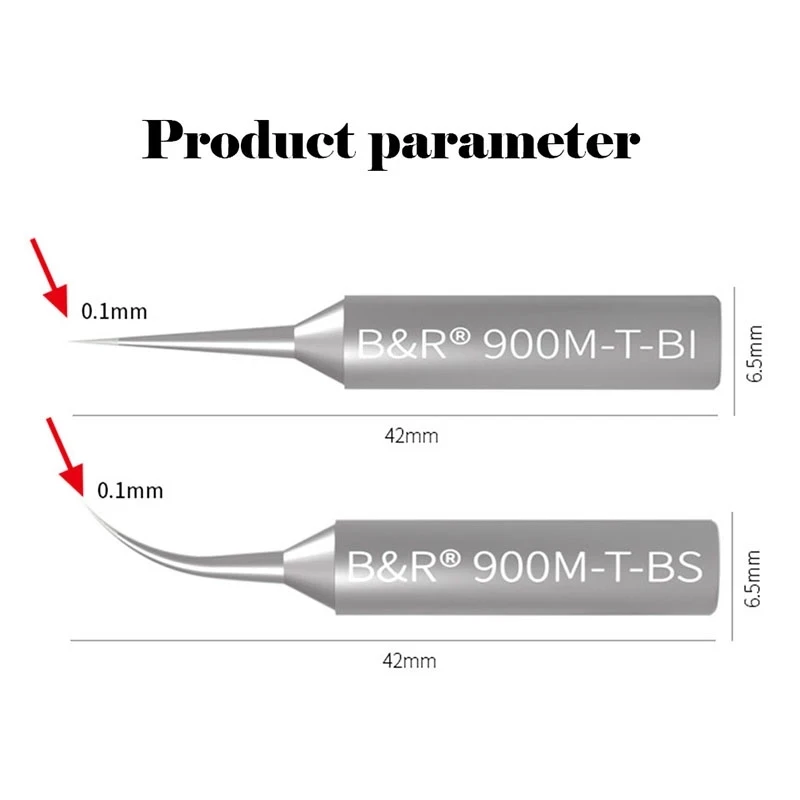Precision Soldering Iron เคล็ดลับ0.1Mm Ultra Thin 900M-T-BI/BS Fly Line เชื่อม Solder Iron Sting สูง-ความเร็วความร้อน