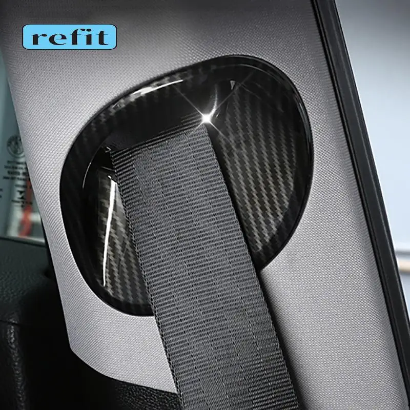 Car front seat belt B-pillar decorative cover For Alfa Romeo giulia interior decoration Accessories