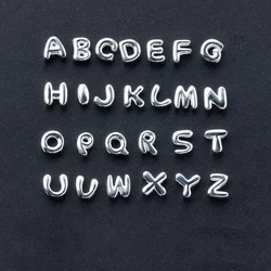 Modian Fashion Simple Silver 26 Letters Pendant 100% 925 Sterling Silver Charm Pendants For Women Classic Fine Party Jewelry