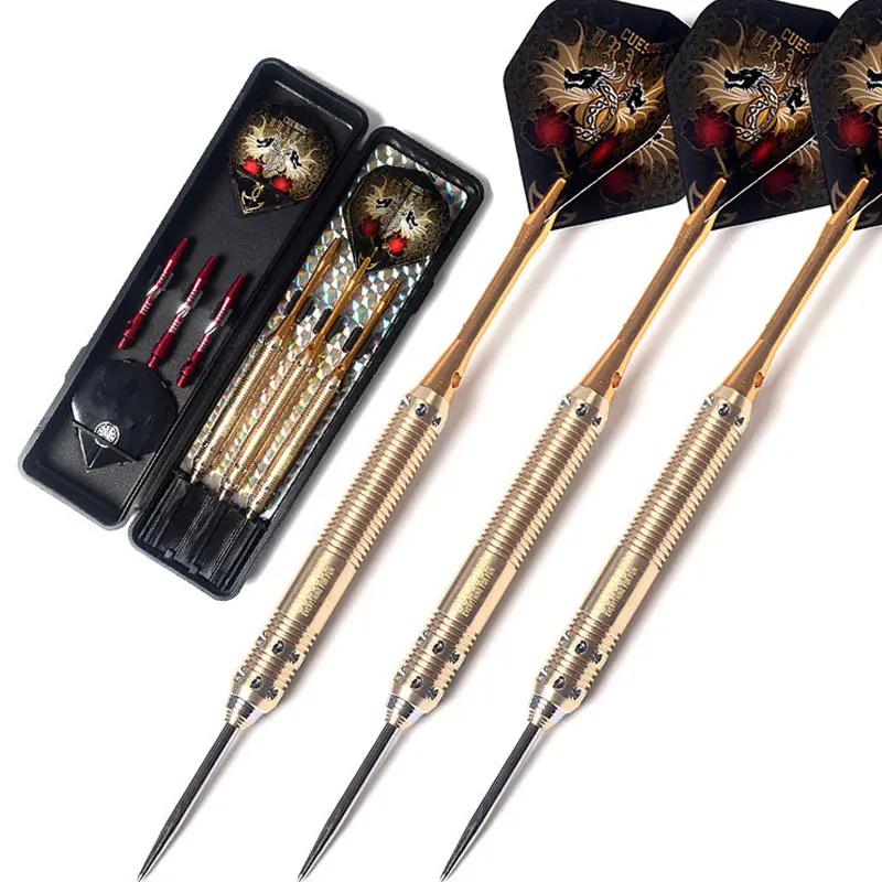 Upgraded Fashion Copper 21/23/25g 162mm Steel Tip Hard Straight Dart, Dart Set, Home Entertainment And Fitness Products