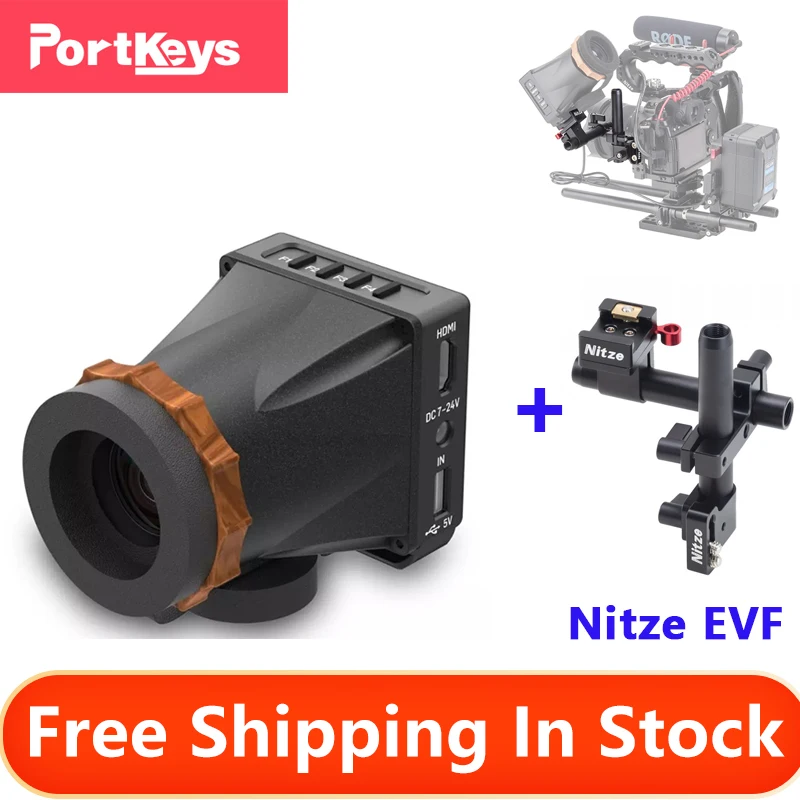PortKeys LEYE III HDMI Portable 4K 2.4″ LCD screen 3D LUT 1440 x
