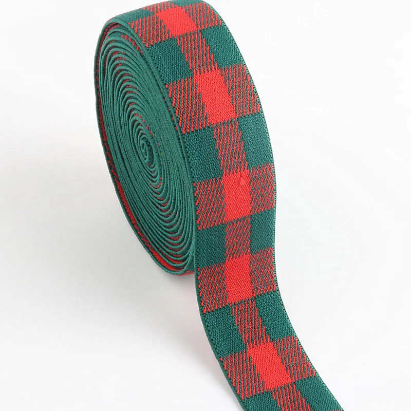 25 millimetri Colorato Stampato Gillter Nastri Elastici Fasce Elastico Nastro FAI DA TE Copricapi Vestiti Dei Pantaloni del Sacchetto di Cucito