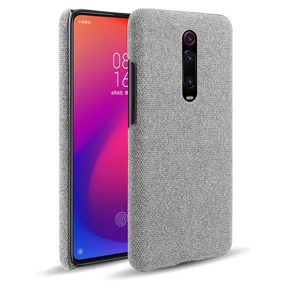 Anti-slip Ultra Thin Fabric Cloth Case For Xiaomi Mi 9t Pro Anti-Drop Cover for Xiomi Redmi K20 Pro mi 9 t pro Mi 11 Lite 12 12X