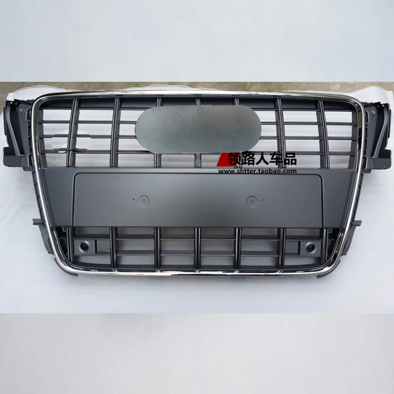 For Audi A5 B8 S5 S-line Racing Grill 2009-2011 ABS Front Bumper Honeycomb Engine Guard 2009-2011 Car Accessories Not Fit RS5