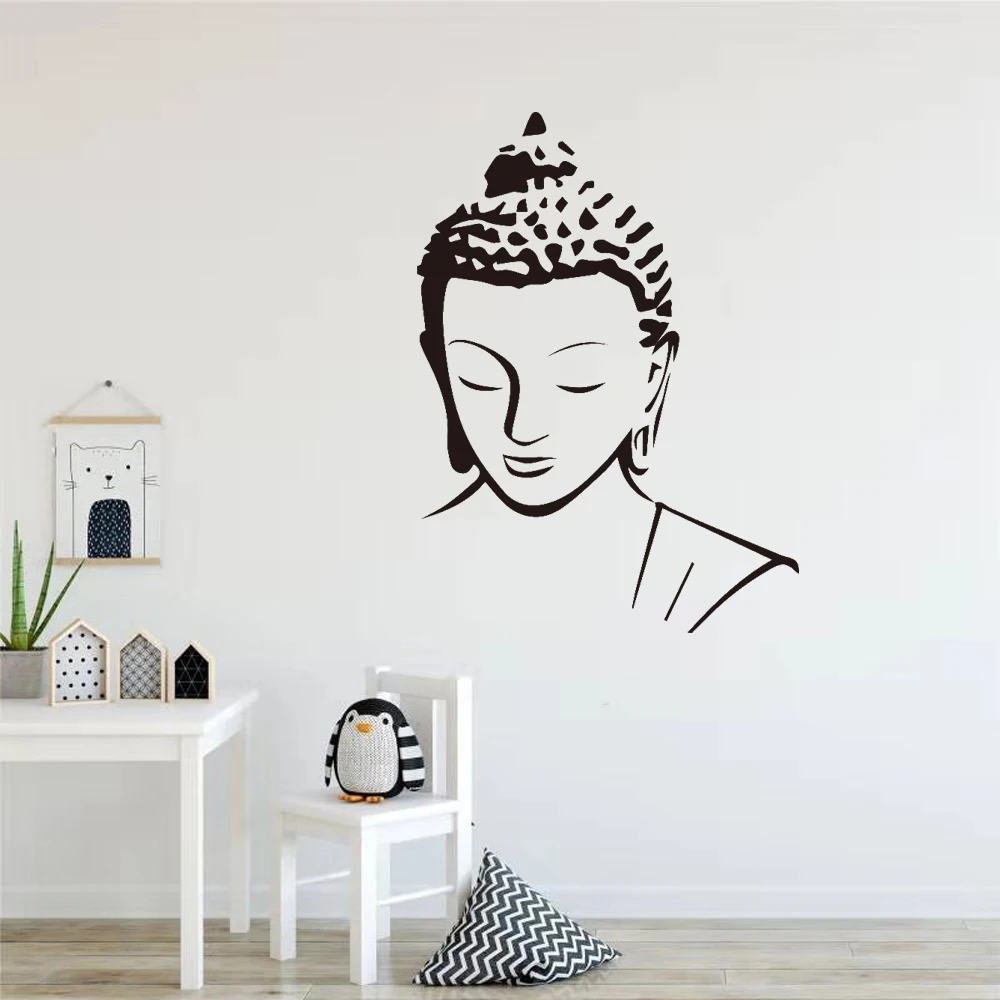 Religion Buddha Pattern Wall Decal Sticker Home Decor Removable Art Vinyl Mural for Living Room Bed room Wall Art decoration