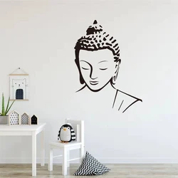 Religion Buddha Pattern Wall Decal Sticker Home Decor Removable Art Vinyl Mural for Living Room Bed room Wall Art decoration