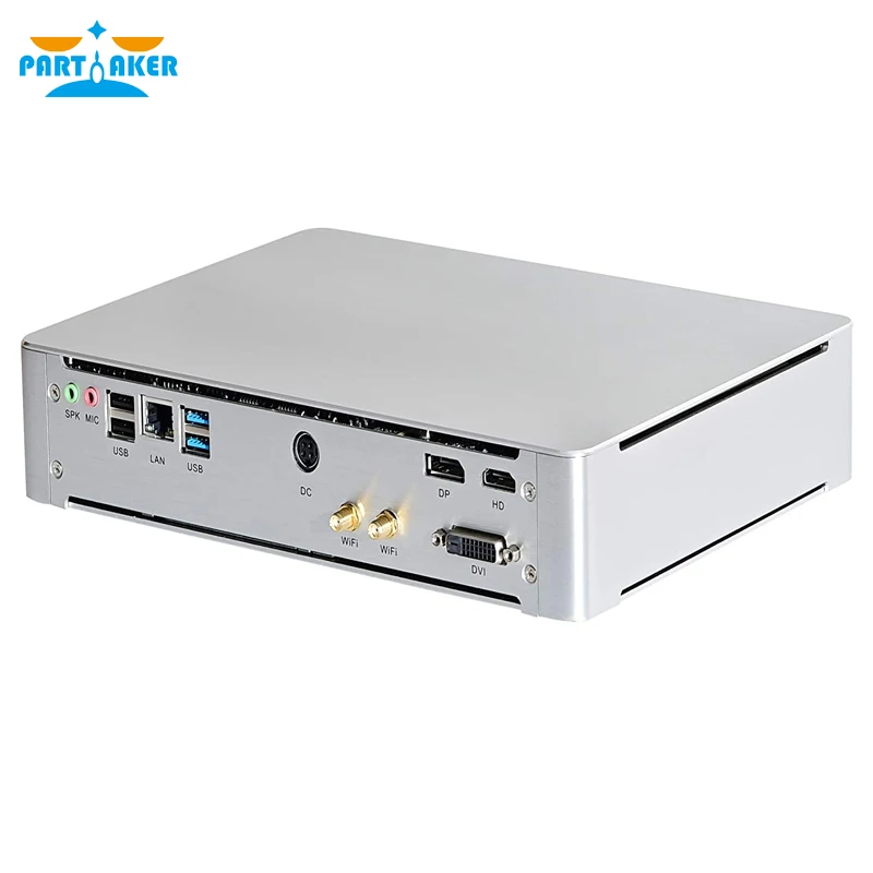 9th Gen Intel Chơi Game Mini PC Core I7 I5 Xeon D-1581 MSI NVIDIA GTX1650 Máy Tính DVI HD DP 4K Màn Hình WiFi Windows 10 Pro