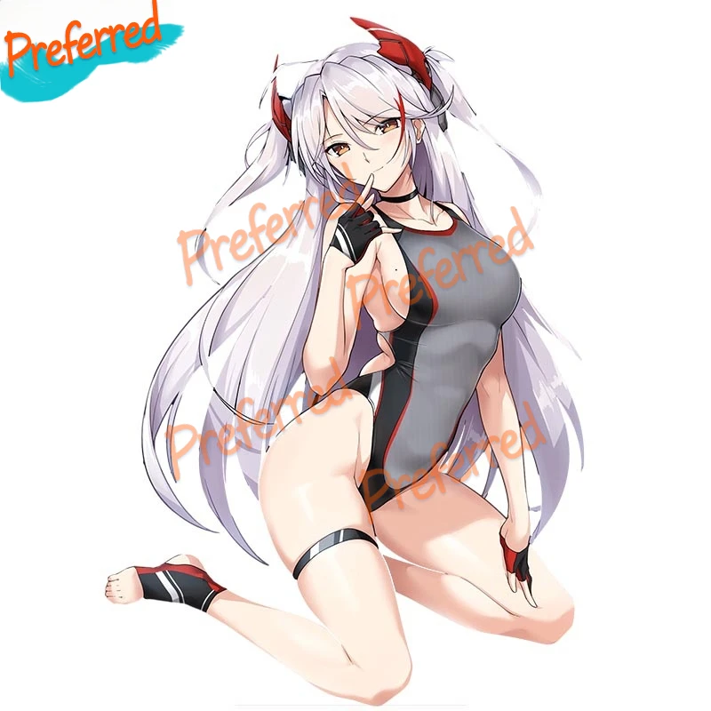 

High Quality Prinz Eugen Azur Lane Anime Decal Motocross Racing Laptop Helmet Trunk Wall Vinyl Car Sticker Die Cutting