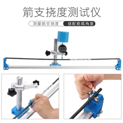 Arrow Deflection Tester Measure Arrow Spine Adapt The Nock Angle DIY Bow Adjustment Tool for Archery Hunting Shooting