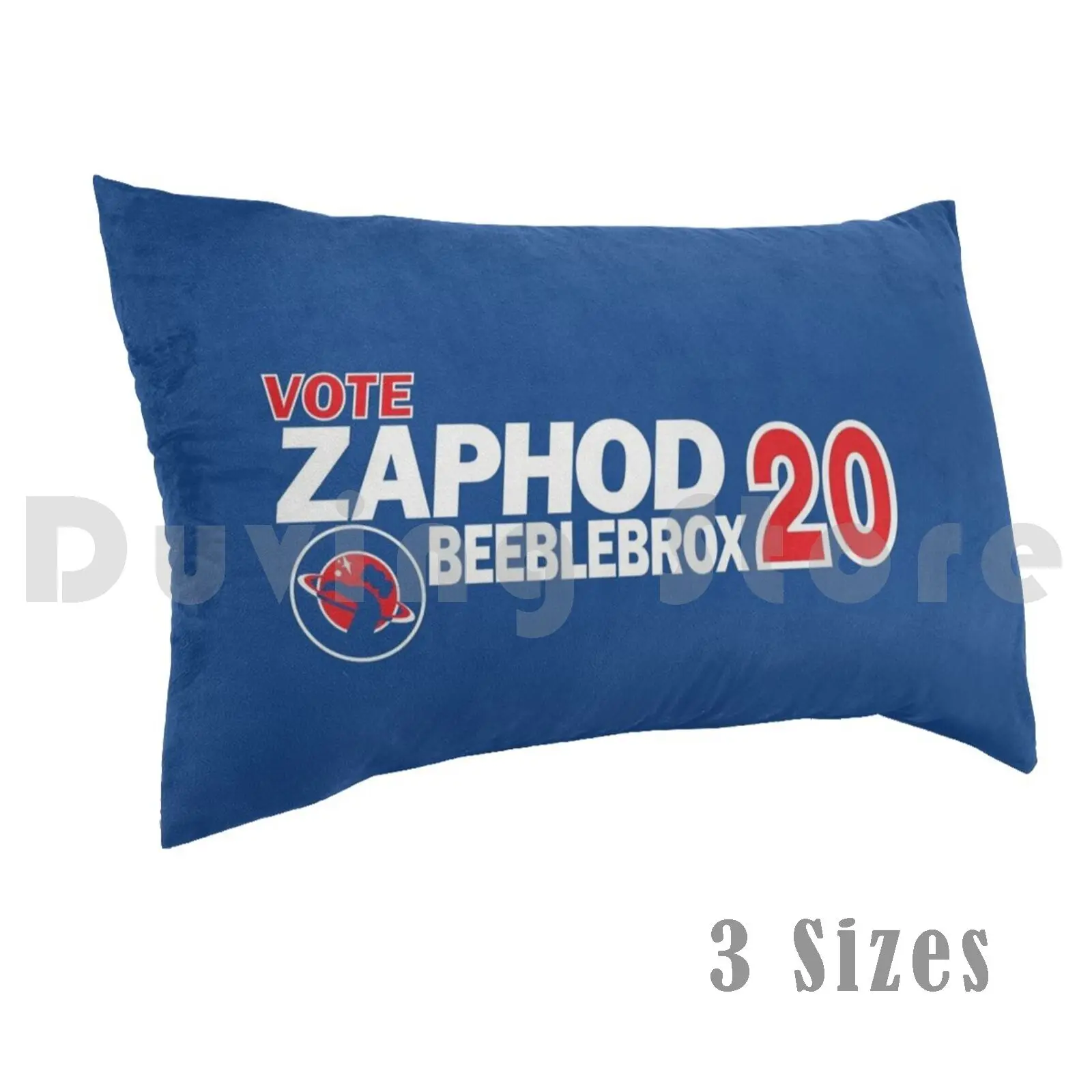 Zaphod Beeblebrox 2021 Pillow Case Printed 35x50 Election 42 Douglas Adams Hitchhikers Guide To The Galaxy