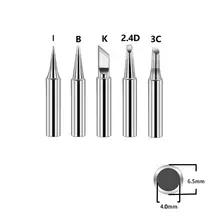 Copper Soldering Iron Tips Set 5pcs #4