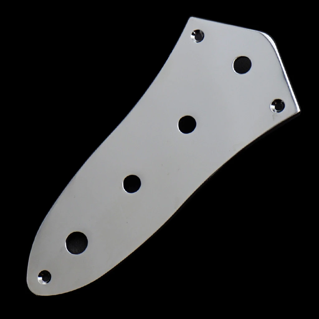 Bass Metal Control Plate 4-Hole for Jazz Bass JB Assembly Part Loaded Electric Bass Accessory