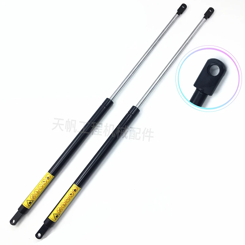 For excavator Komatsu PC200 220 240-8 rear cover support rod engine cover gas spring hydraulic rod top rod