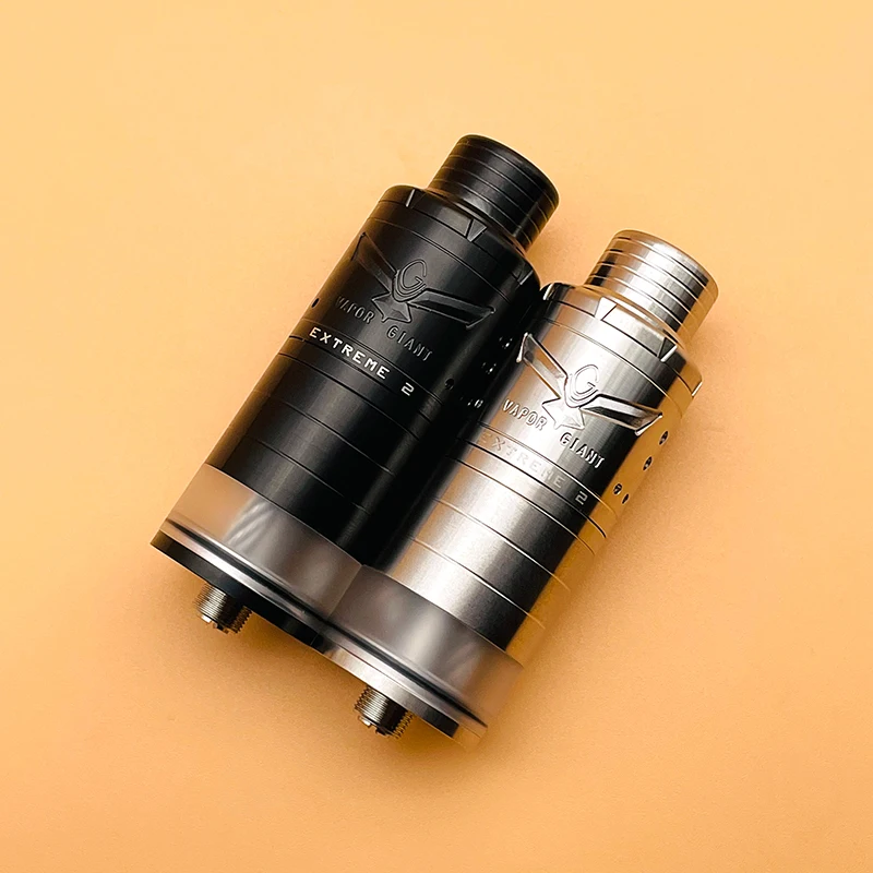 

Испаритель DSXvape VG Extreme V2 RTA, атомайзер 316ss 23 мм, 6,5 мл, впускной воздушный поток, регулируемый перестраиваемый испаритель с одной катушкой