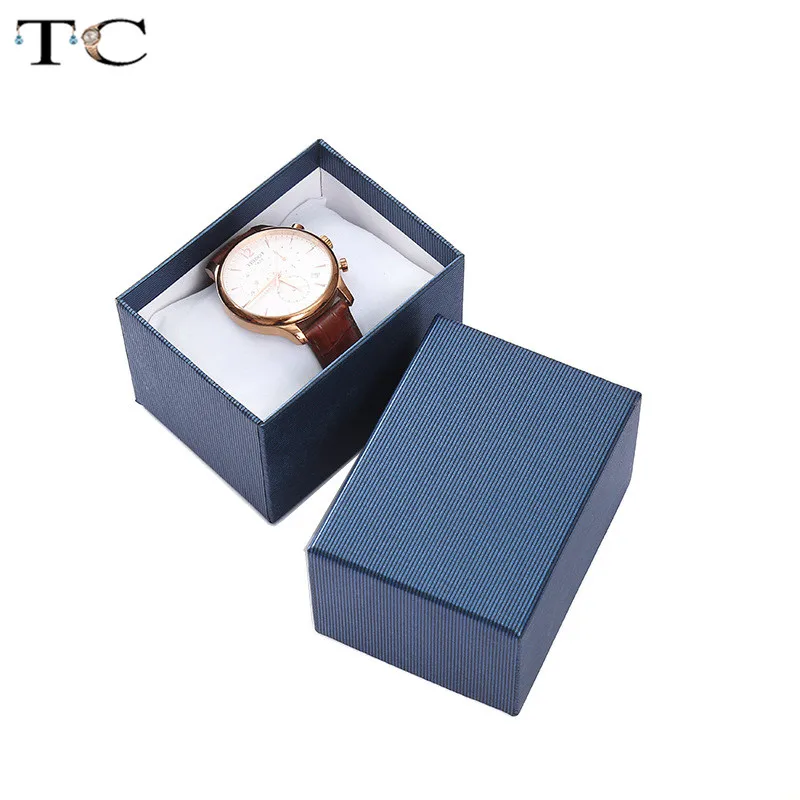 Watch Box Jewellry Store Accessories Watches Storage Box Jewelry Gift Wrap Packaging Boxes Bracelet Showcase3 Colors