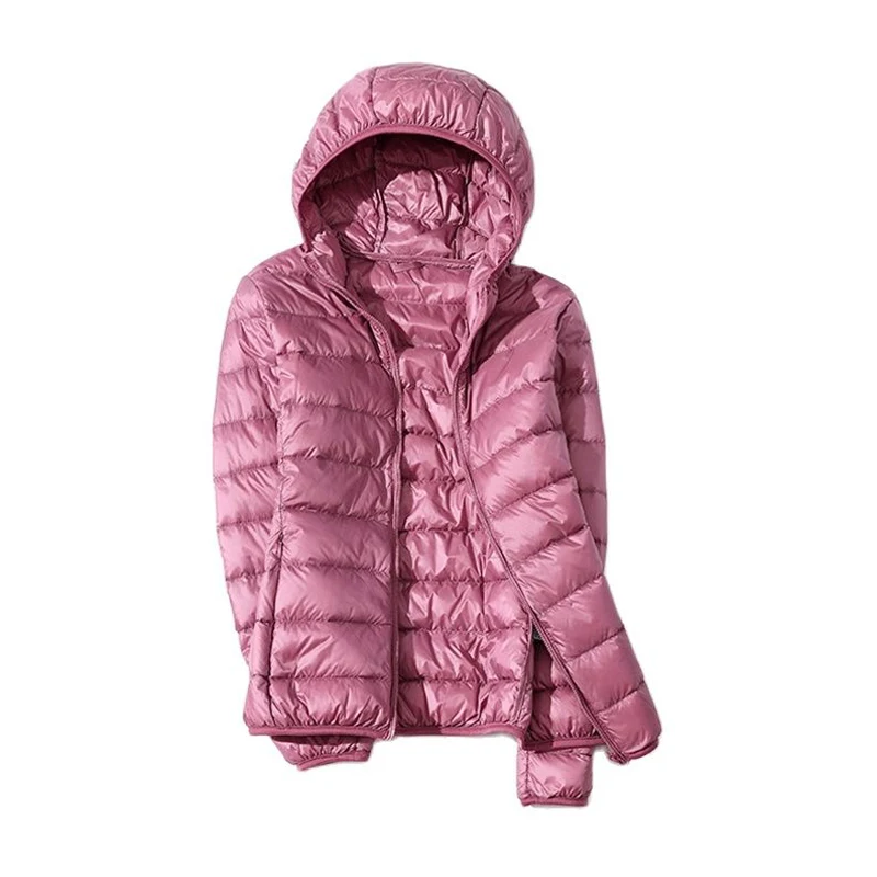 Lightweight Women\'s Duck Down Jacket Warm Winter Autumn Feathers Coat Female Puffer Quilted Clothes for Girls New