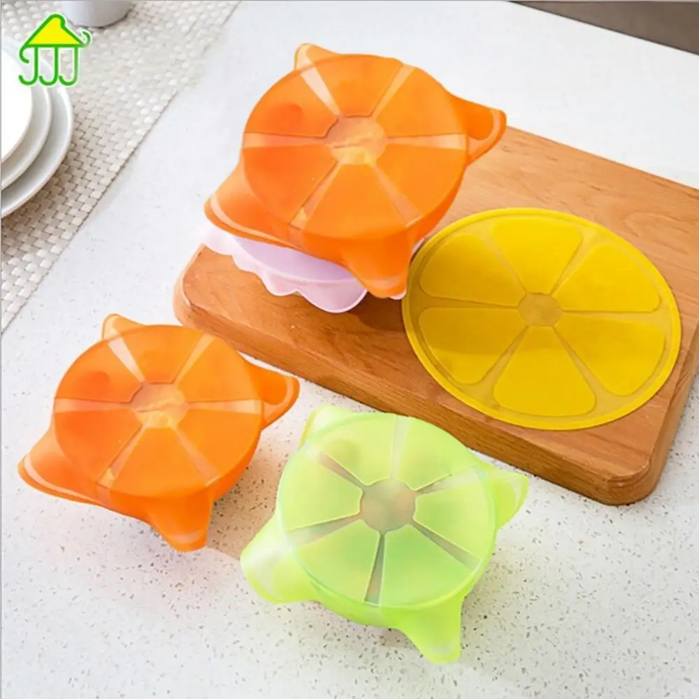 Silicone Stretch Lids Silicone Bowl Pot Universal Lid Reusable Seal Food Wrap Covers Microwave Cover Kitchen Cookware