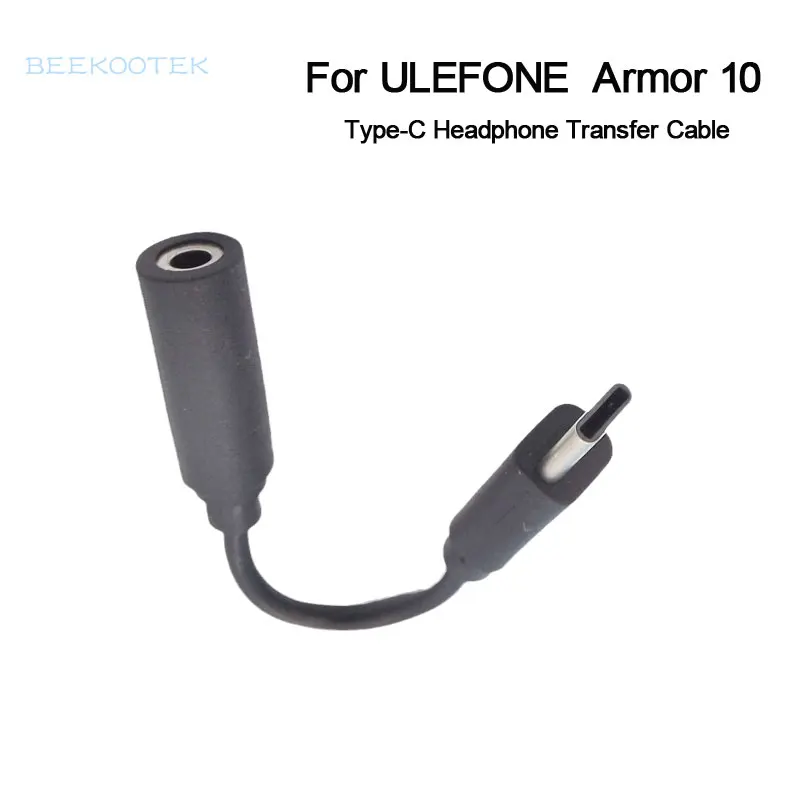 Ulefone Armor 10 For Type-C Headphone Transfer Cable Original New Headphone Accessories For Ulefone Armor10 6.67