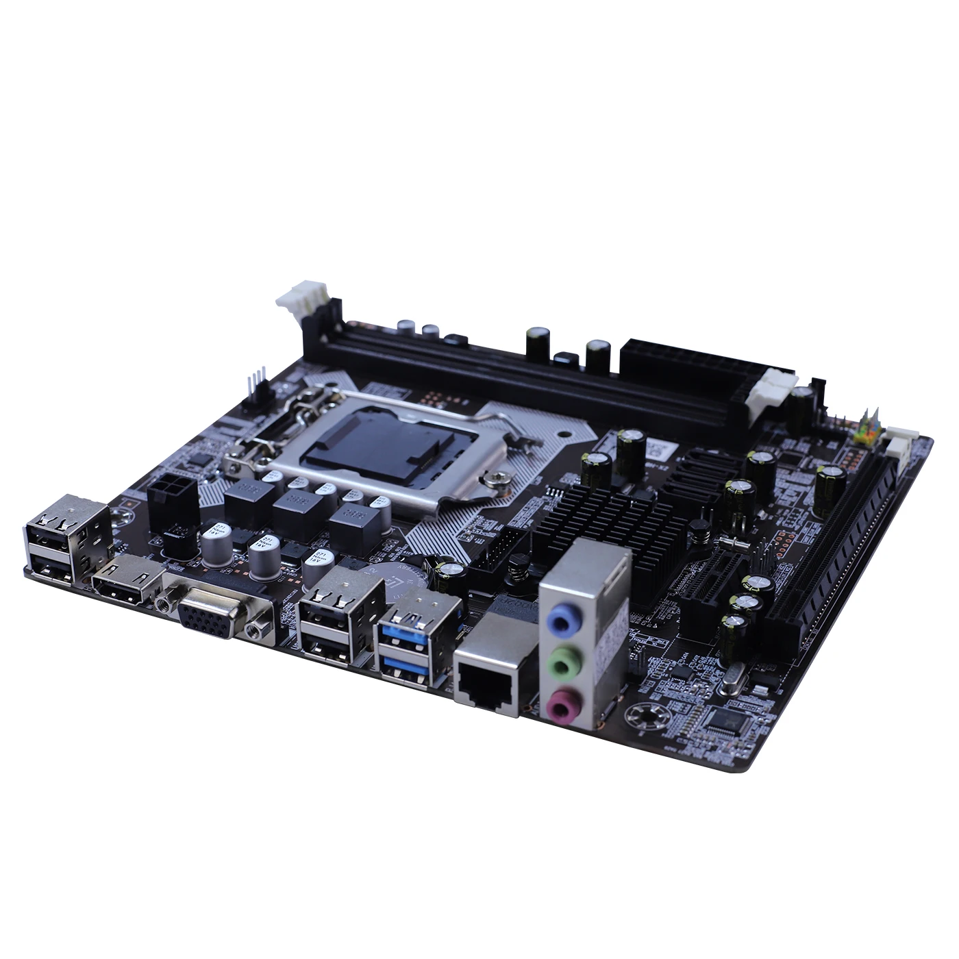 H81 scheda madre LGA 1150 Socket per Desktop Intel LGA1150 I3 I5 I7 Xeon CPU DDR3 memoria VGA Computer Mainboard Placa mae