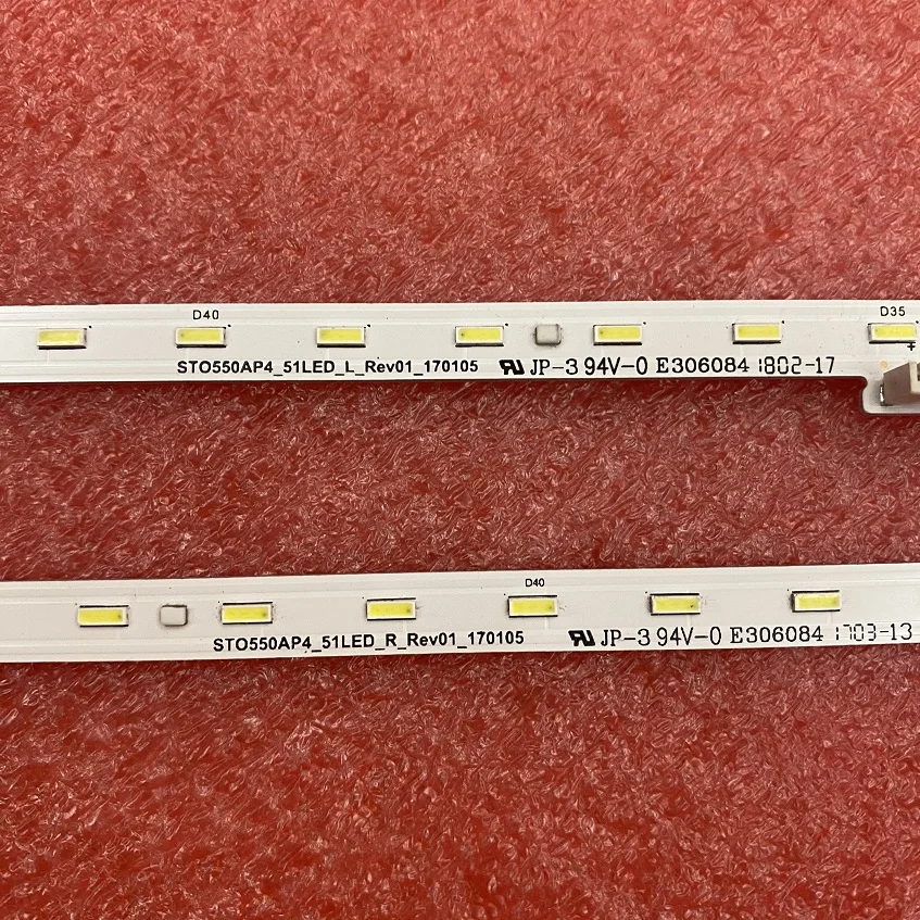 LED Strip For Sony KD-55x7000E KD-55XE8096 KD-55XE8396 KD-55XE7096 KD-55XE7002 KD-55XE8596 KD-55X720E KD-55X700E kd-55xe7095