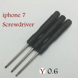 100pcs/lot Y 0.6 Tri-wing 5-Point 0.8 Screwdriver Special for iPhone 7 Plus Apple Watch Repair T2 T5 T6