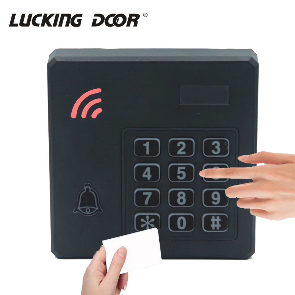 

A3D-R Waterproof keypad RFID 125Khz/13.56Mhz Access Control Reader Entry Access Control Keyboard wiegand 26 34 output reader