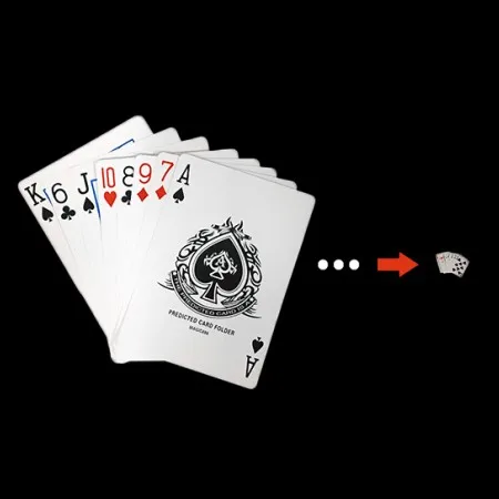 

Shrinking Cards(Stage Size) Magic Tricks Satge Close Up Magia Playing Cards Magie Mentalism Illusion Gimmick Props Accessaies