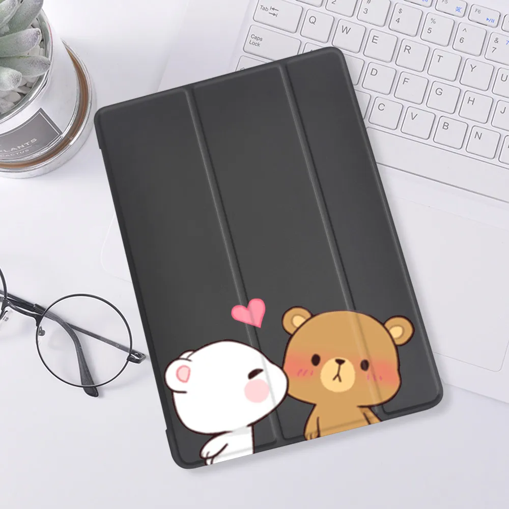 

Lover Bears for 10.2 ipad 8th Generation Case 7th 6th Pro 11 Case 2020 Mini 5 Cover Soft Silicone For ipad Air 4 Mini 2 Air 3