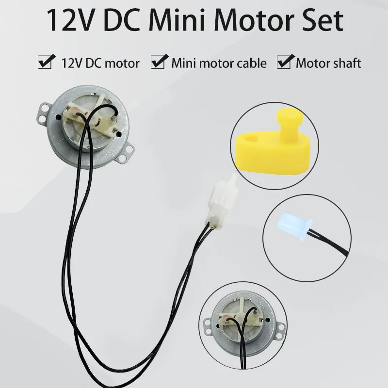 Incubator part AC12V/110V/220V and DC 12V Motor suit for mini incubator Turn The Eggs Tray