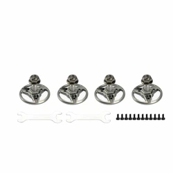 4 PCS Skystars Propeller Mount Adapter for DJI FPV Drone Support 5-inch 5042 Propeller Prop with M5 Mounting Hole  Grey