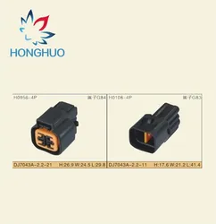 5/10/20/50/100 pcs 4 Pin/Way Female Male Electric Automotive Oxygen Sensor Connector Socket Housing For Mitsubishi connector