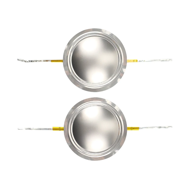 Ghxamp 35.5mm Tweeter Voice Coil 35 Core Treble Voice Coil 8ohm Round Copper Winding Titanium Diaphragm For Stage Speakers 2PCS