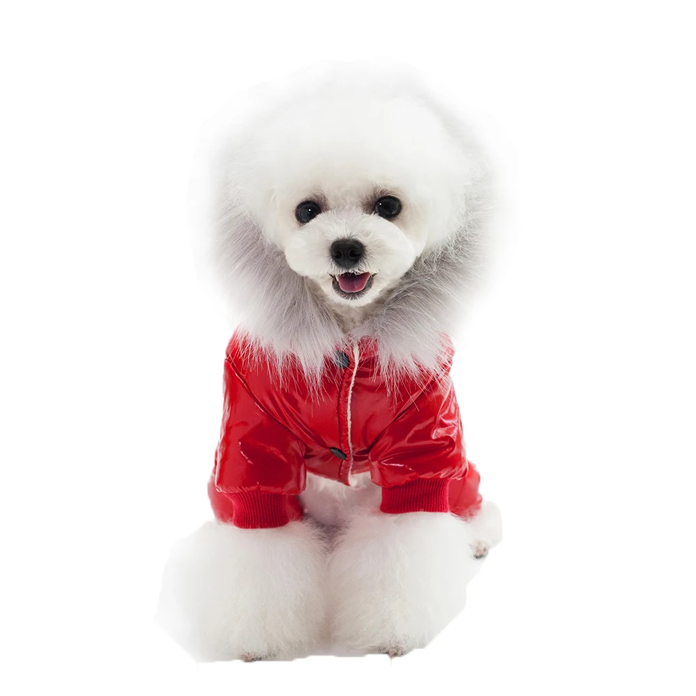 New Waterproof Snowproof Style Cotton Pet Dog Winter Coat Three Color Selection From S to XXL New Dogs Thickness Warm Clothing