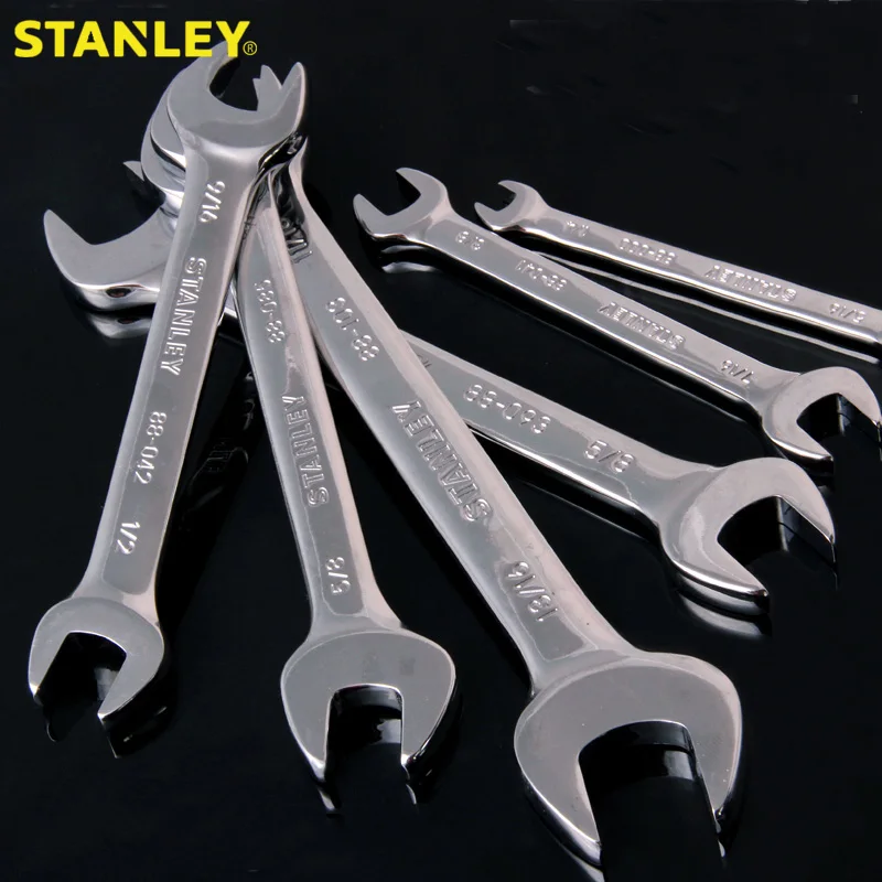 Stanley american imperial wrench universal open end spanner inch 1/4 to 7/8 gadget suv automotive mechanics hand tools china