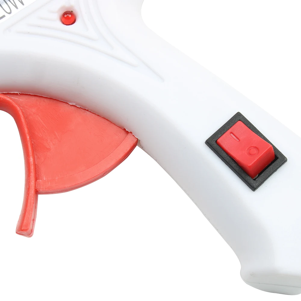 20W EU/US Mini pistola per colla a caldo Hot Melt strumento termico per pistola adesiva in Silicone termoelettrico fai-da-te