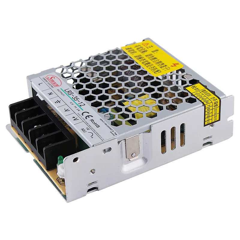 LRS-35 12V 24V 35W одиночный выход импульсный источник питания