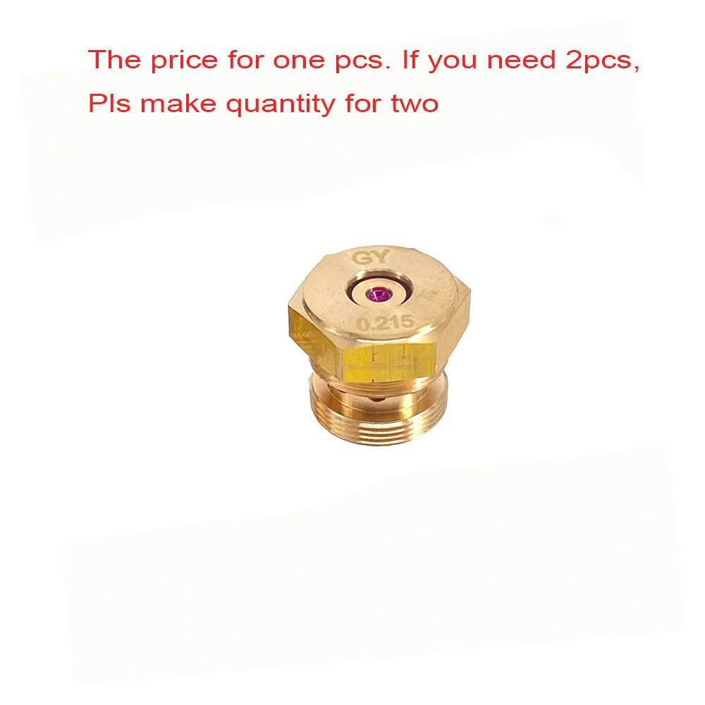 

Ruijun Ruby Guide Water Nozzle 0.215mm for Medium Speed WEDM Wire Cut Machine