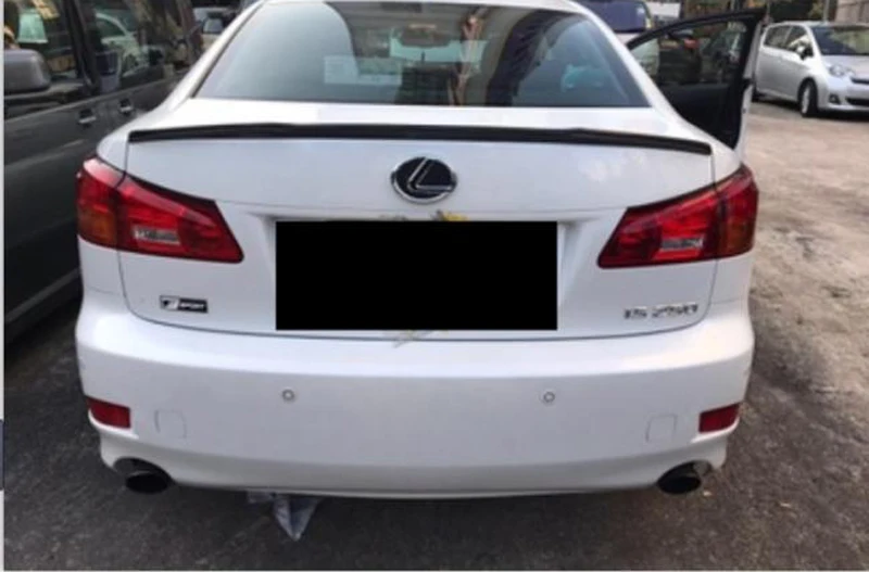 Carbon Fiber Rear Trunk Wing Spoiler for Lexus IS IS250 IS300 IS350 2007-2013 Car Accessories