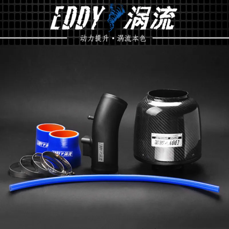 EDDY Intake System Air Intake Pipe & Carbon Fiber Air Filter for NISSAN Sylphy 1.6 / 1.8 2005-2019 Car Engine Parts Accessories