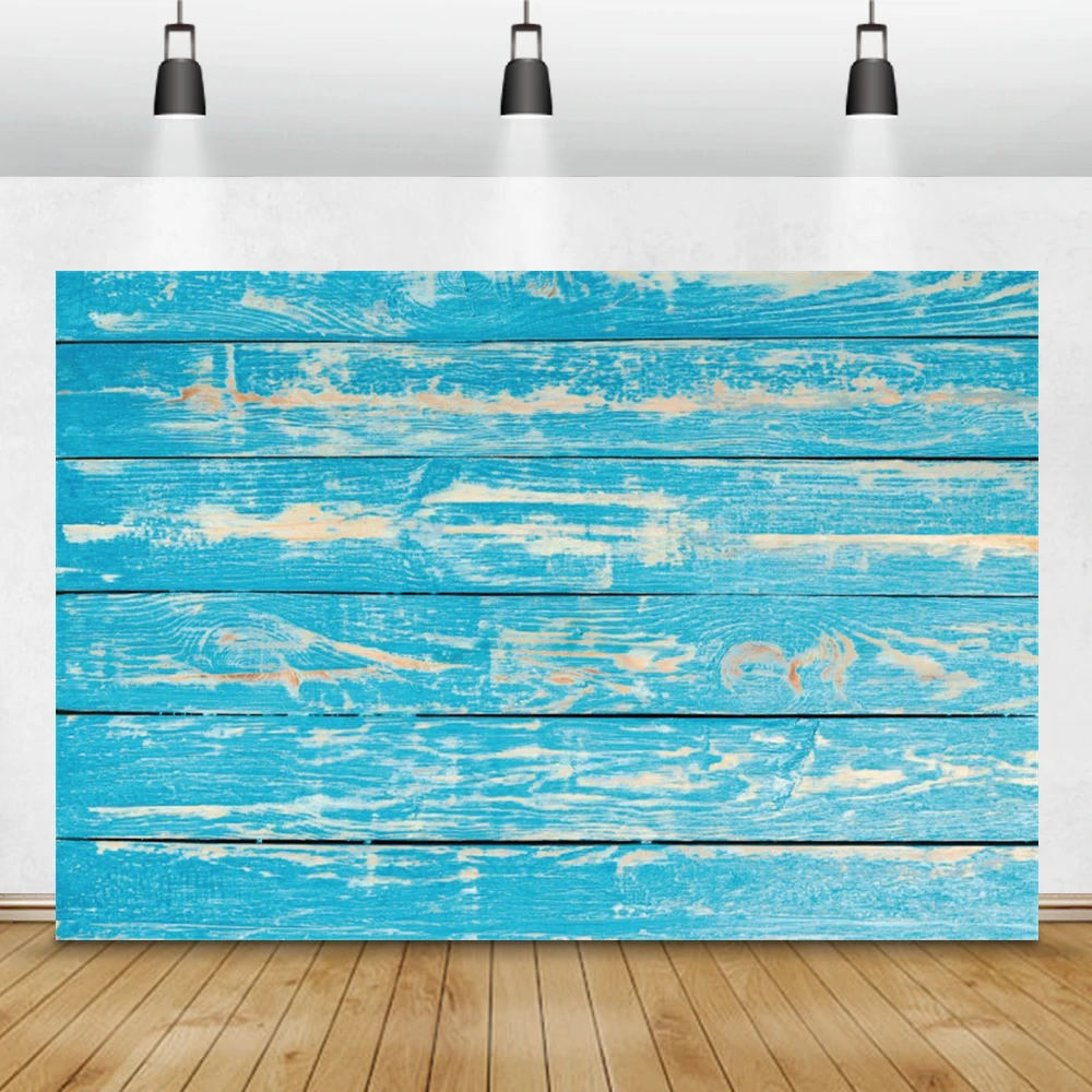 Vinyl Wood Backgrounds For Photography Colorful Hardwood Planks Baby Pet Doll Food Portrait Party Photo Backdrop For Photo Shoot image 4